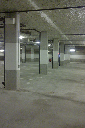 UNDERGROUND PARKING LOT PRESSURE WASHING SERVICES